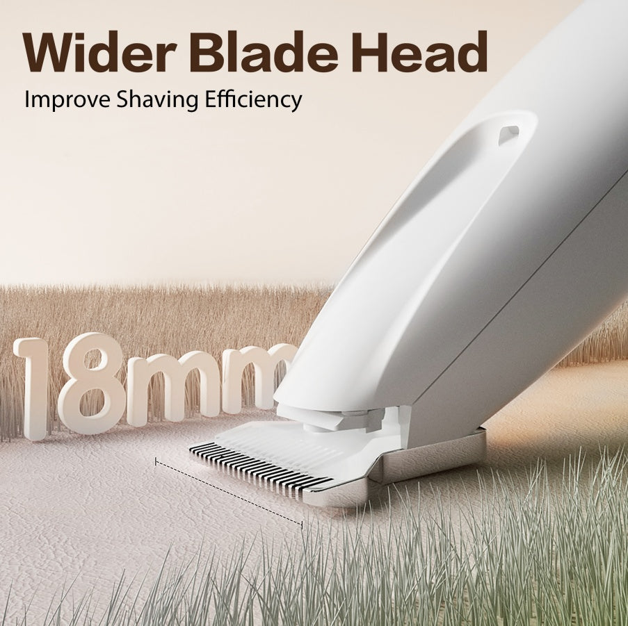 Cortapelos Profesional 2025 con LED Integrado - Trimmer Silencioso y Waterproof para Grooming Preciso en Casa