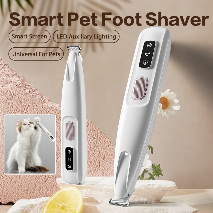 Cortapelos Profesional 2025 con LED Integrado - Trimmer Silencioso y Waterproof para Grooming Preciso en Casa