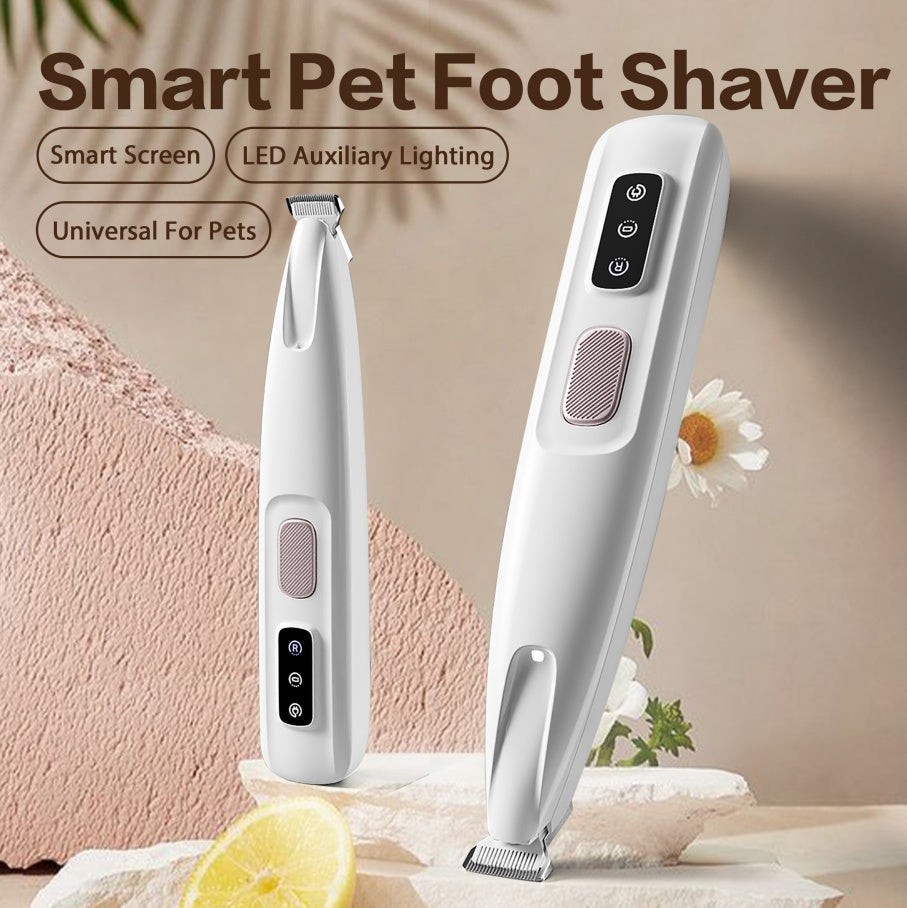 Cortapelos Profesional 2025 con LED Integrado - Trimmer Silencioso y Waterproof para Grooming Preciso en Casa